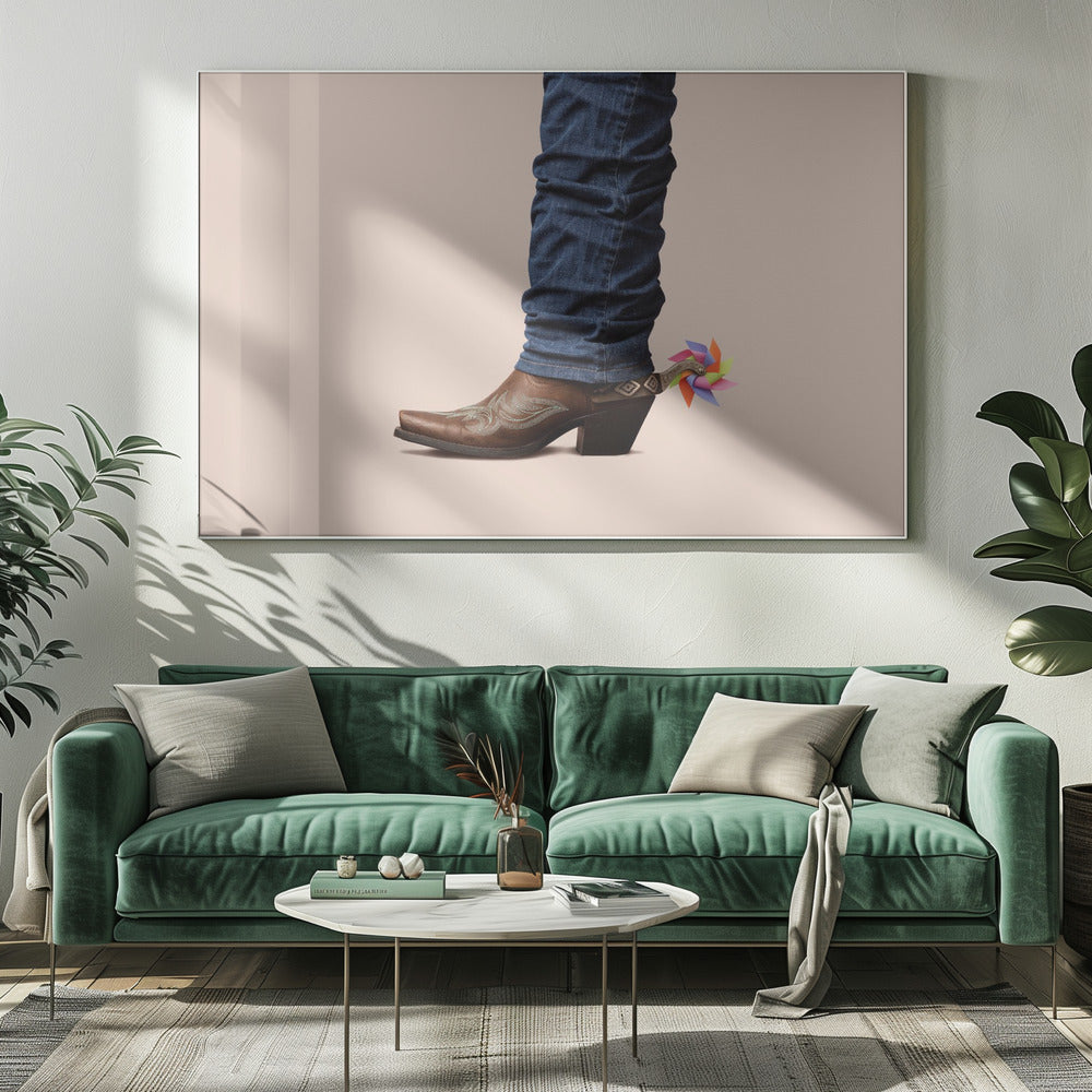 Niet Serieuze Cowboy | Canvas
