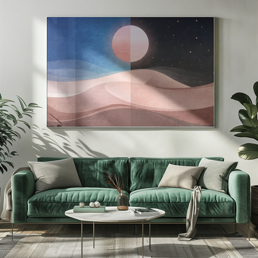Duality of Dunes | Canvas