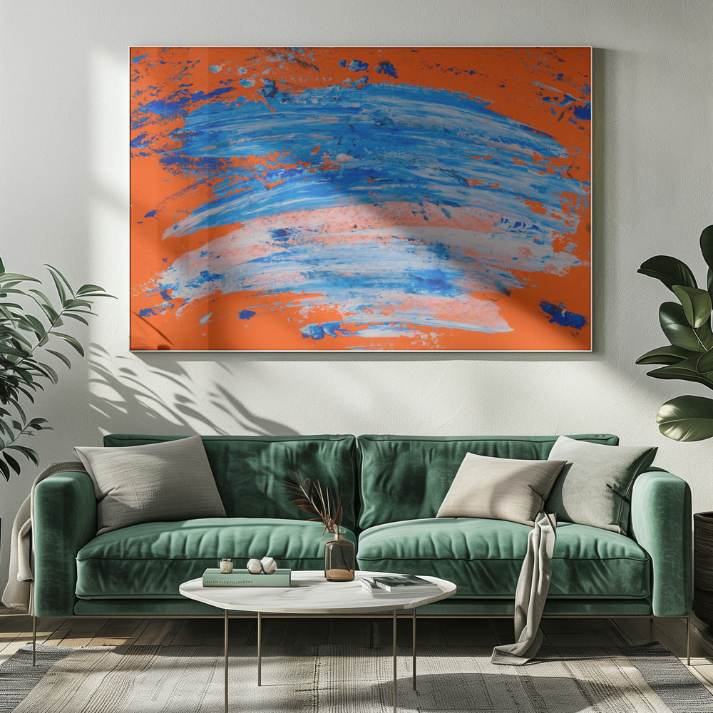gekleurde verf | Canvas