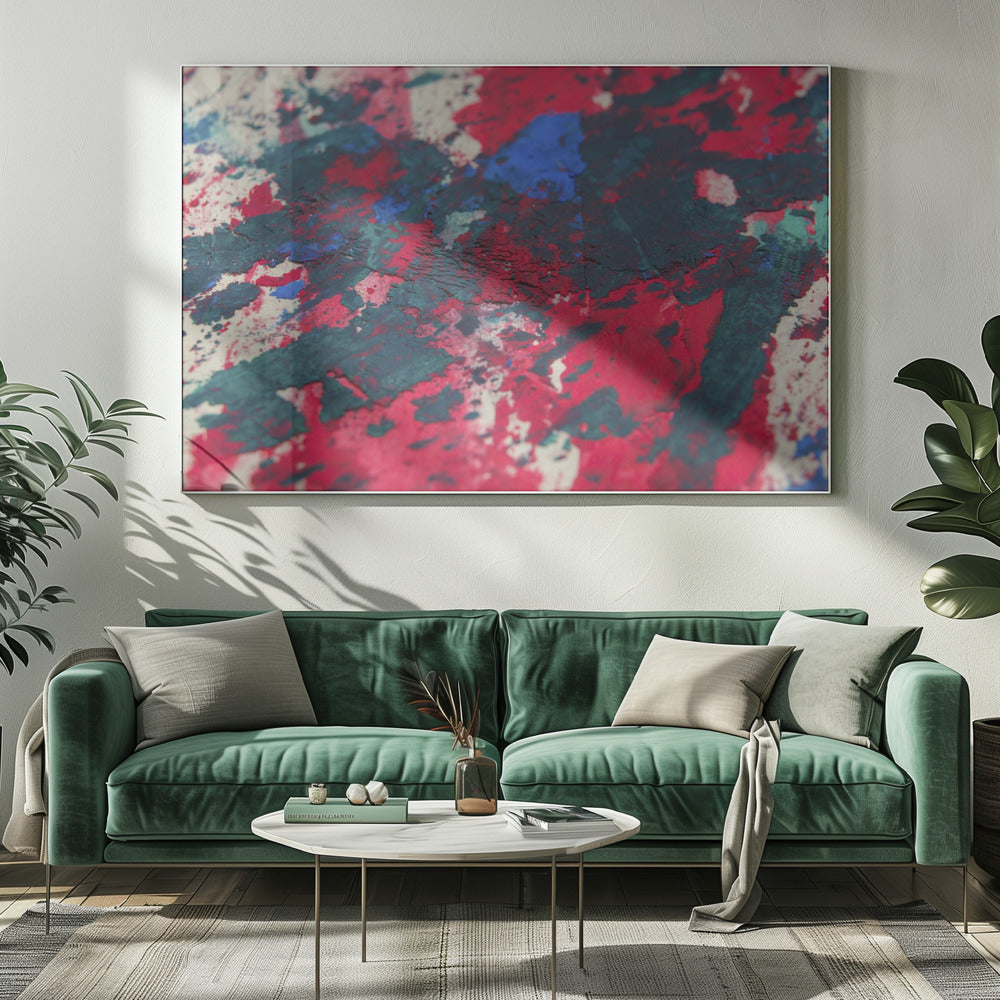 gekleurde verf | Canvas
