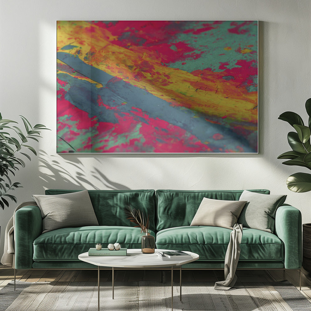 gekleurde verf | Canvas