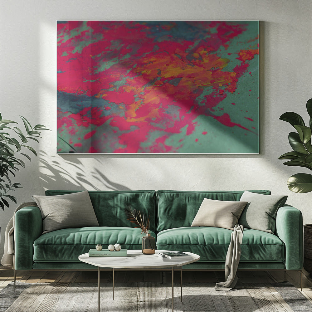 gekleurde verf | Canvas