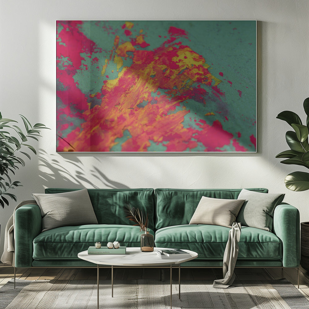 gekleurde verf | Canvas