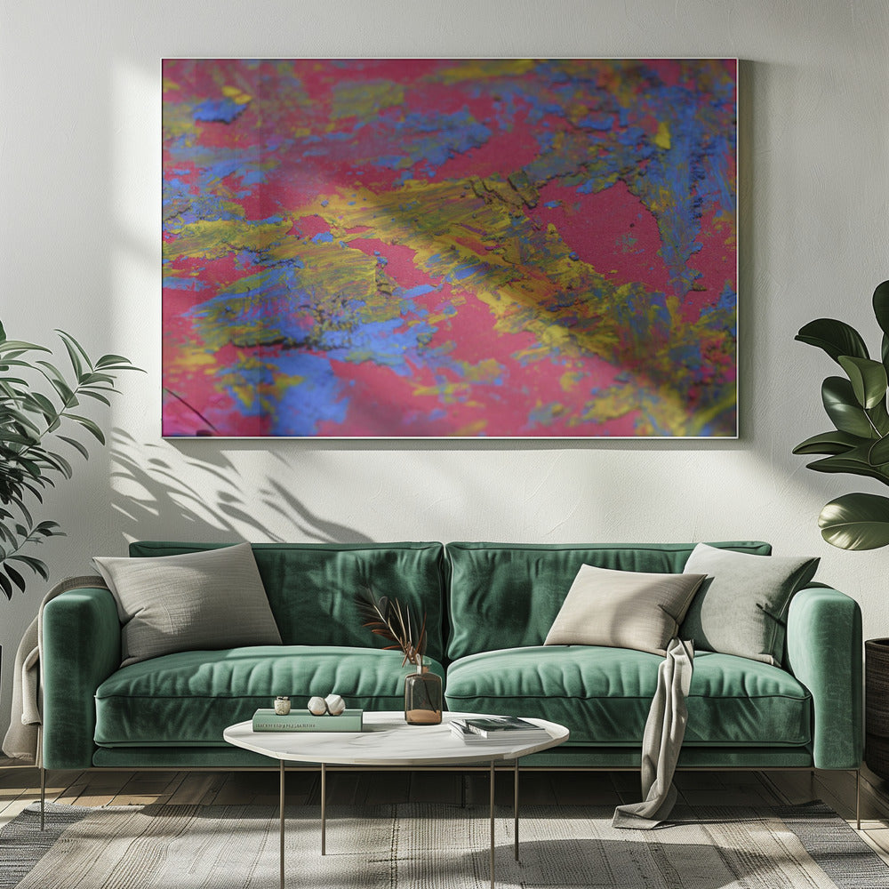 gekleurde verf | Canvas