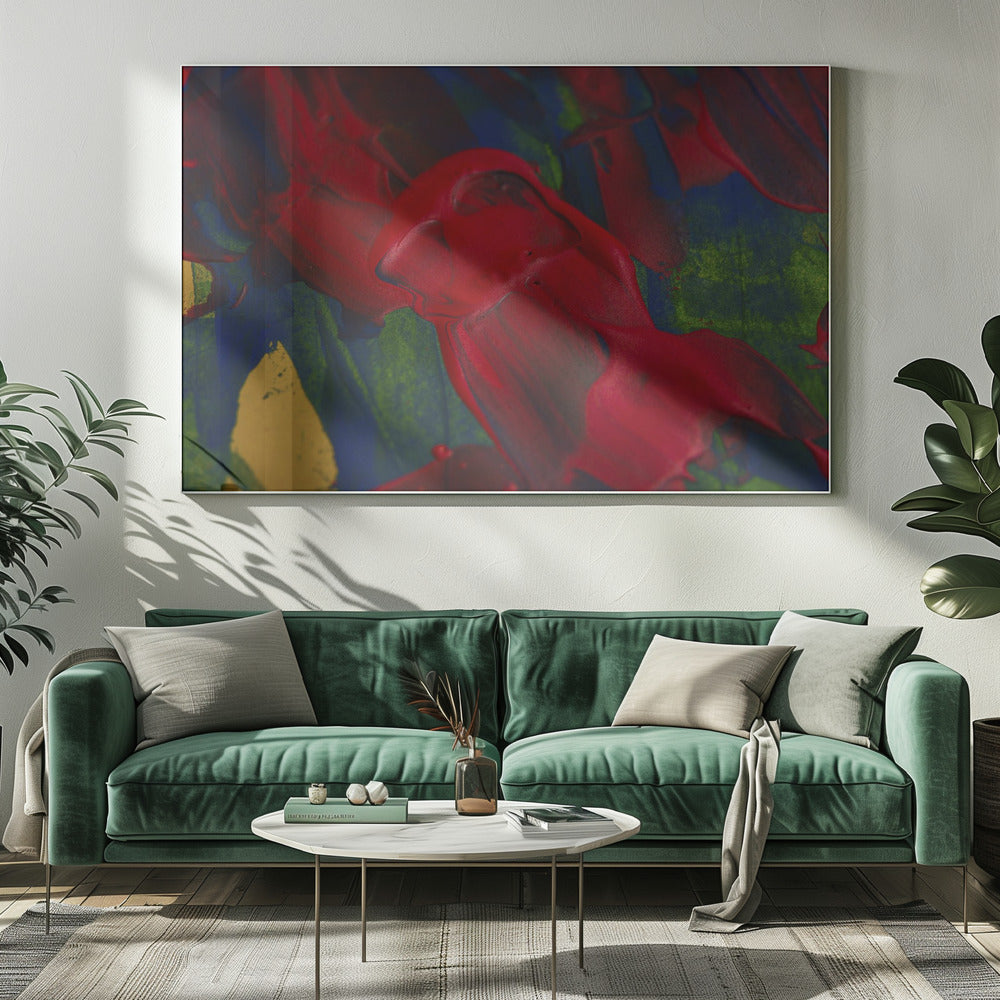 gekleurde verf | Canvas