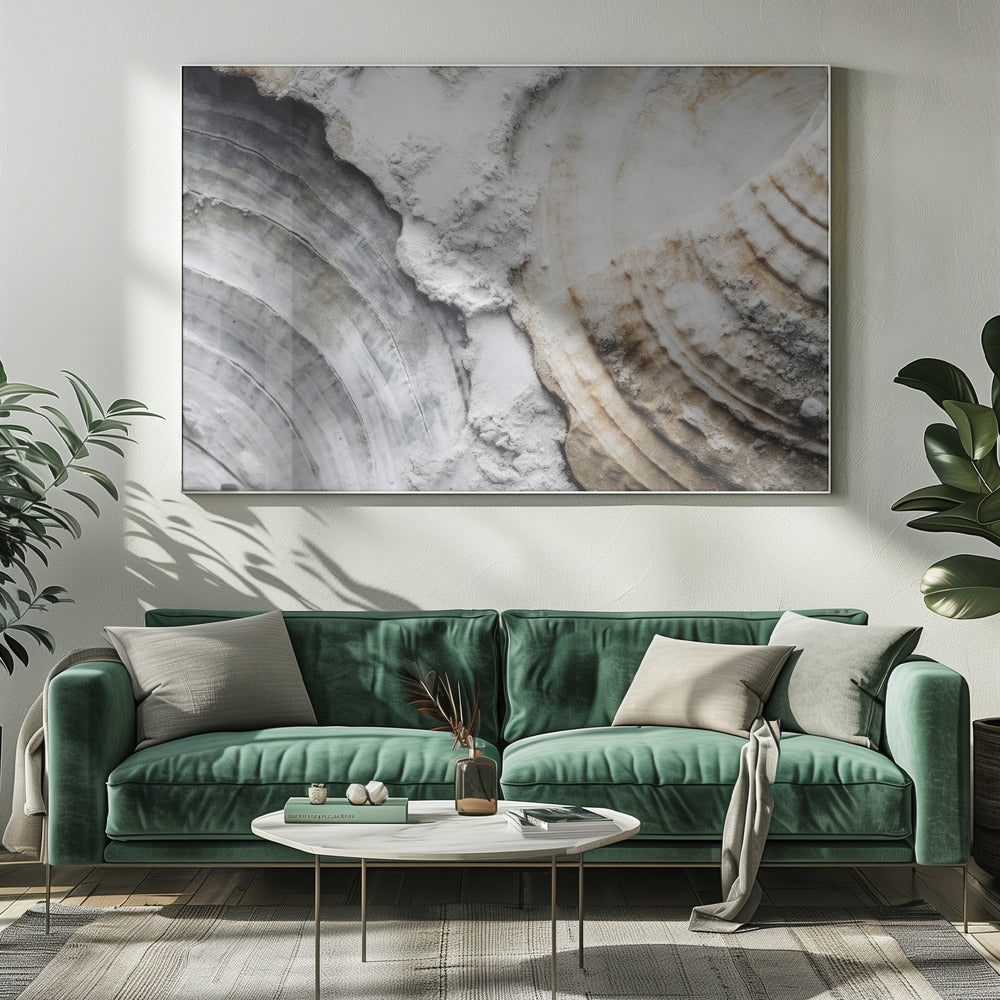 Gestructureerde echo's | Canvas