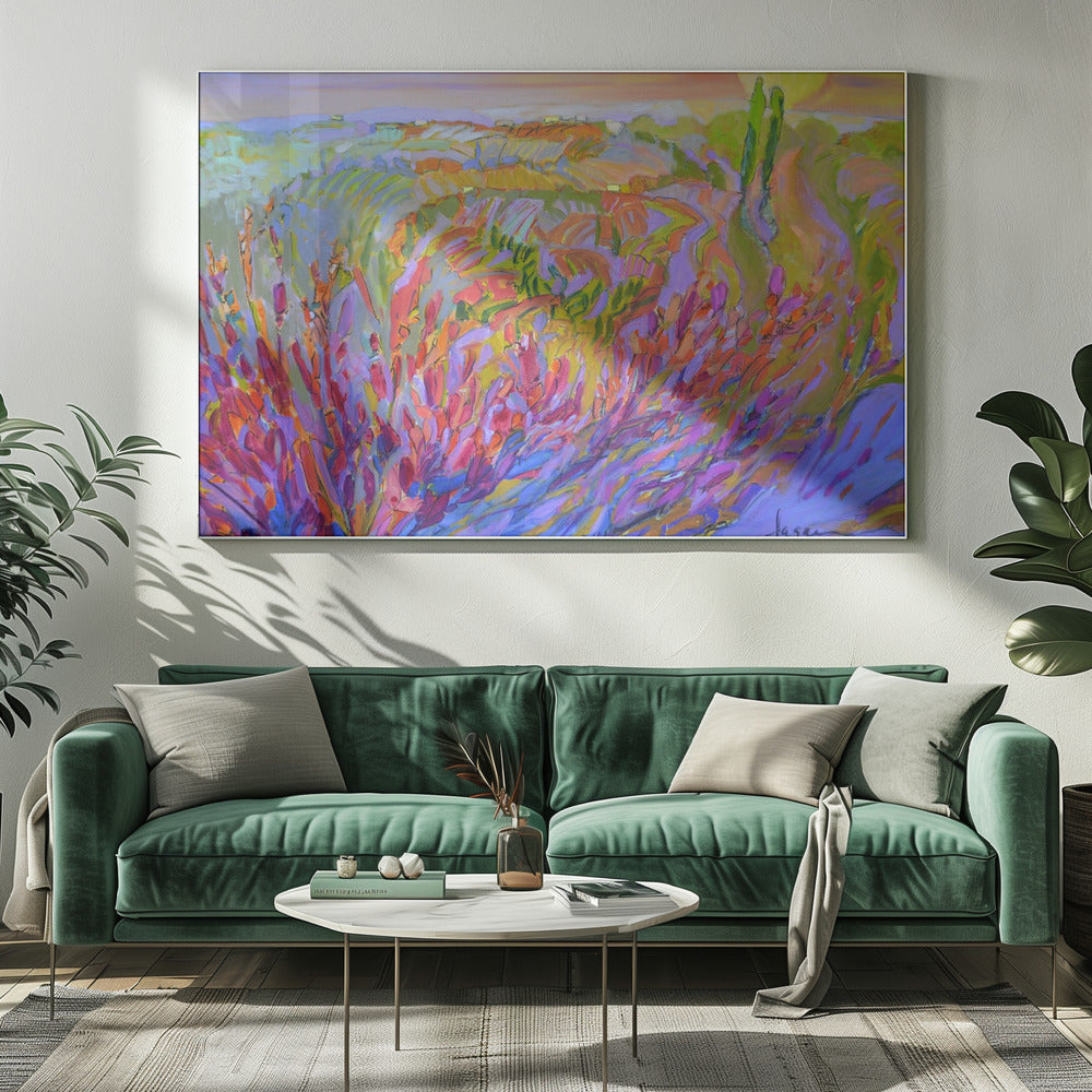 Vivid Colors And Delicate Petals | Canvas