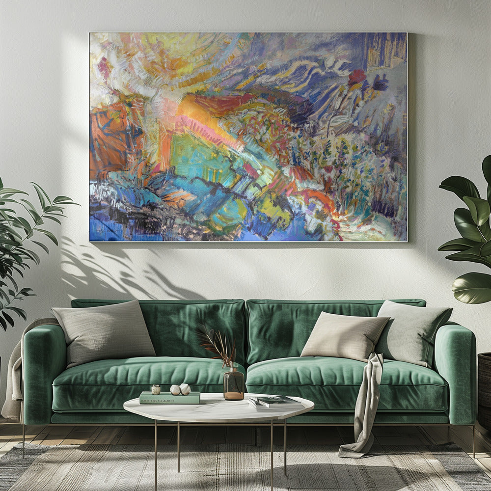 Vibrant Kaleidoscope | Canvas