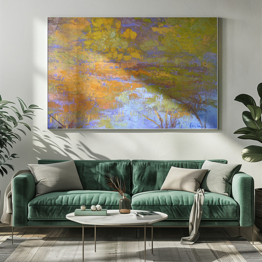 Golden Reflection | Canvas