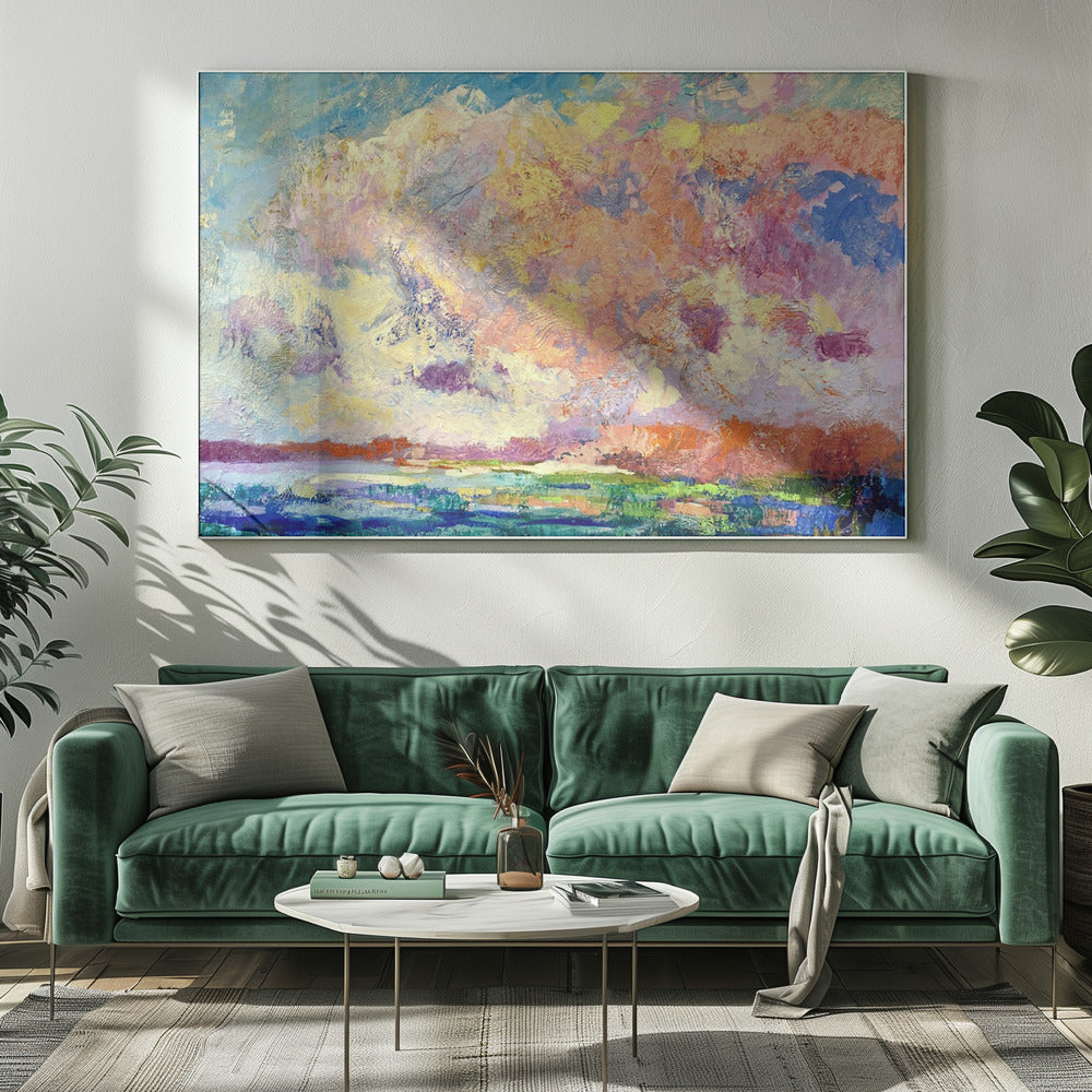 Levendige Horizon | Canvas