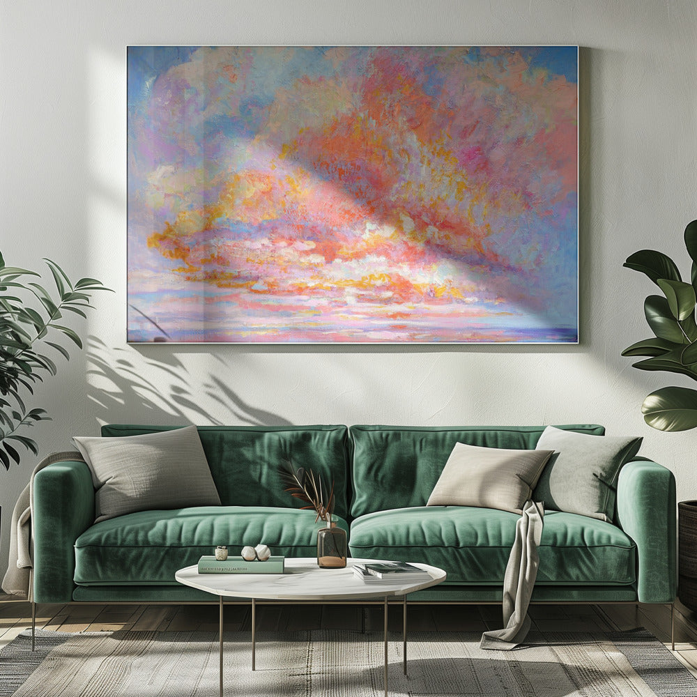 Levendige Horizon | Canvas