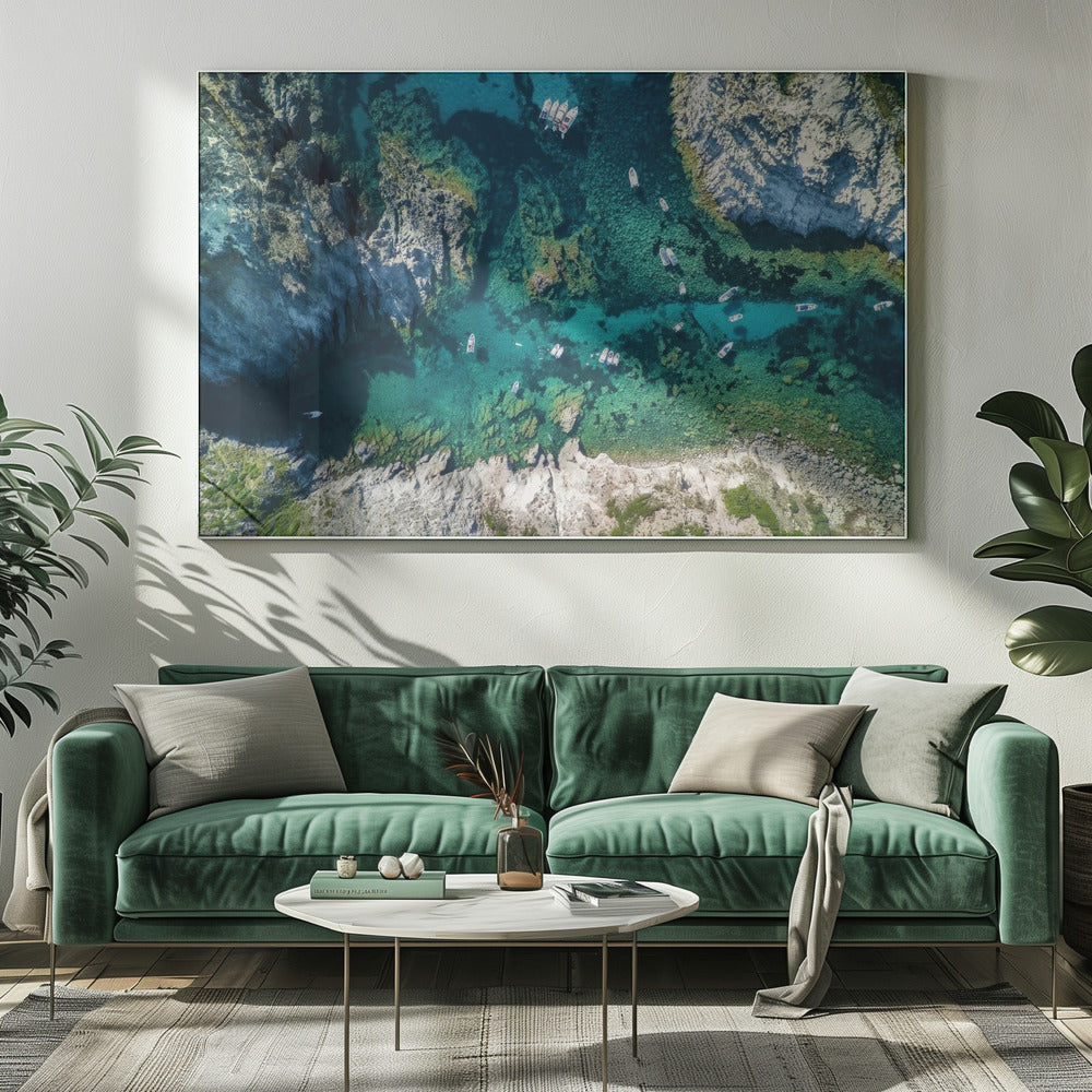 Drukke zomer | Canvas