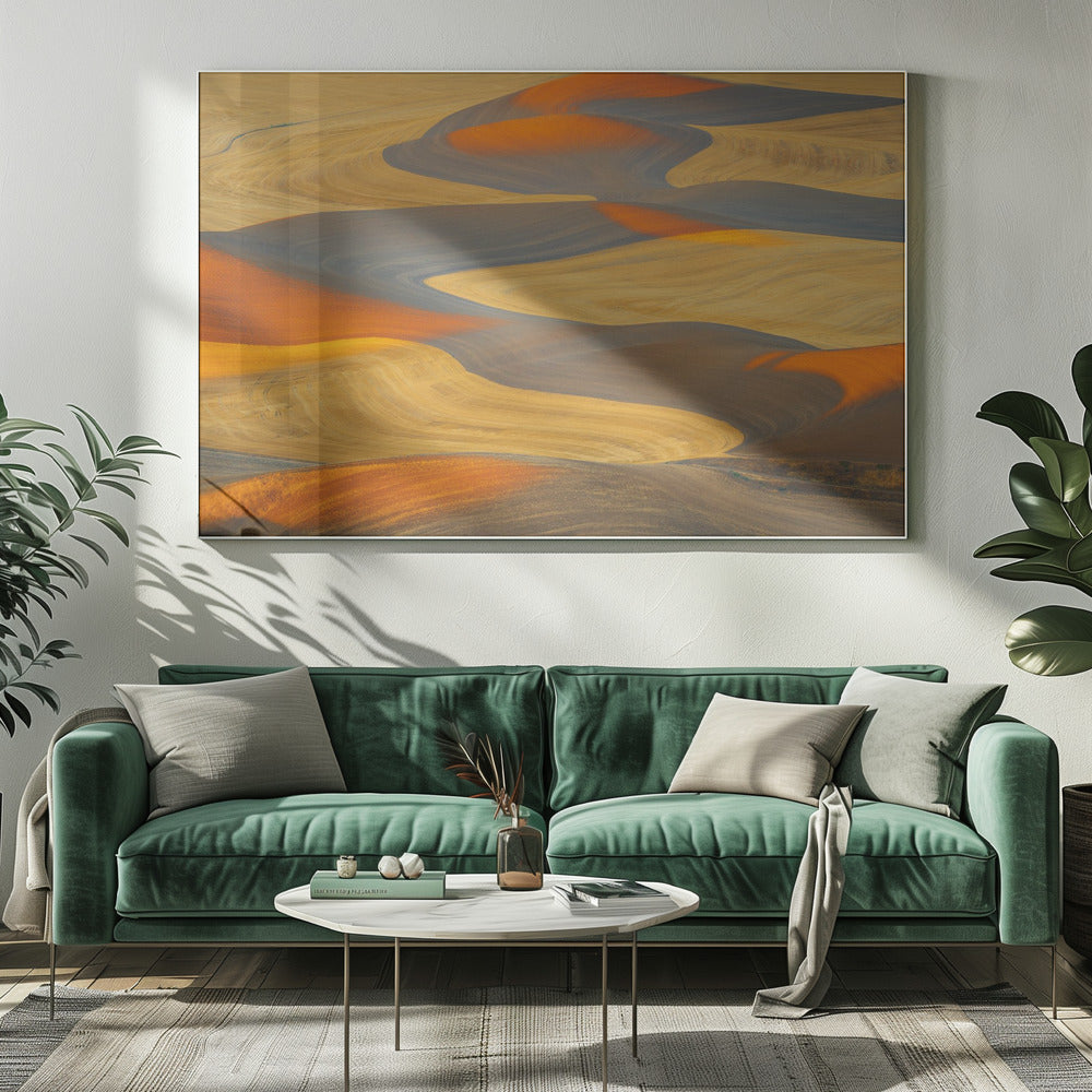 Geschilderd Land | Canvas