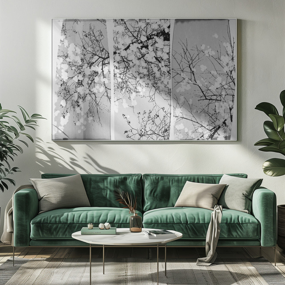 Oosterse Bloesem | Canvas