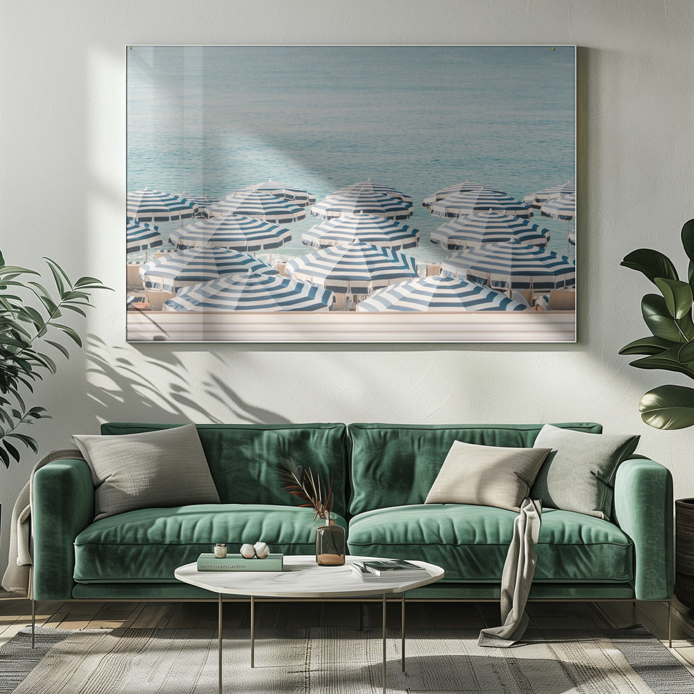 Gestreepte strandparasols | Canvas