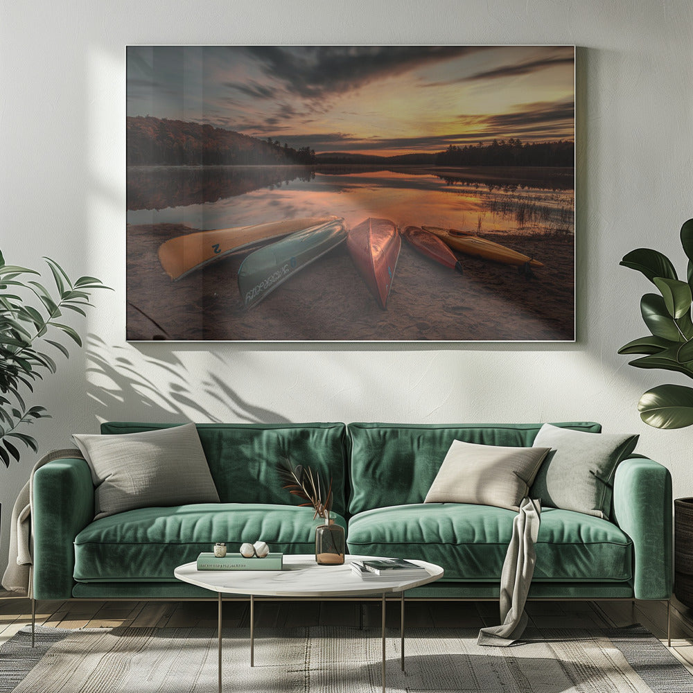 Sunrise on the Lake | Canvas