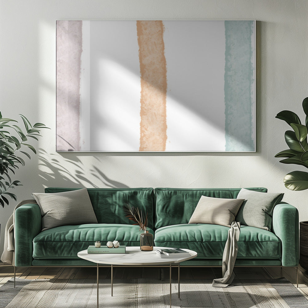 Colorful Stripes Harmony | Canvas