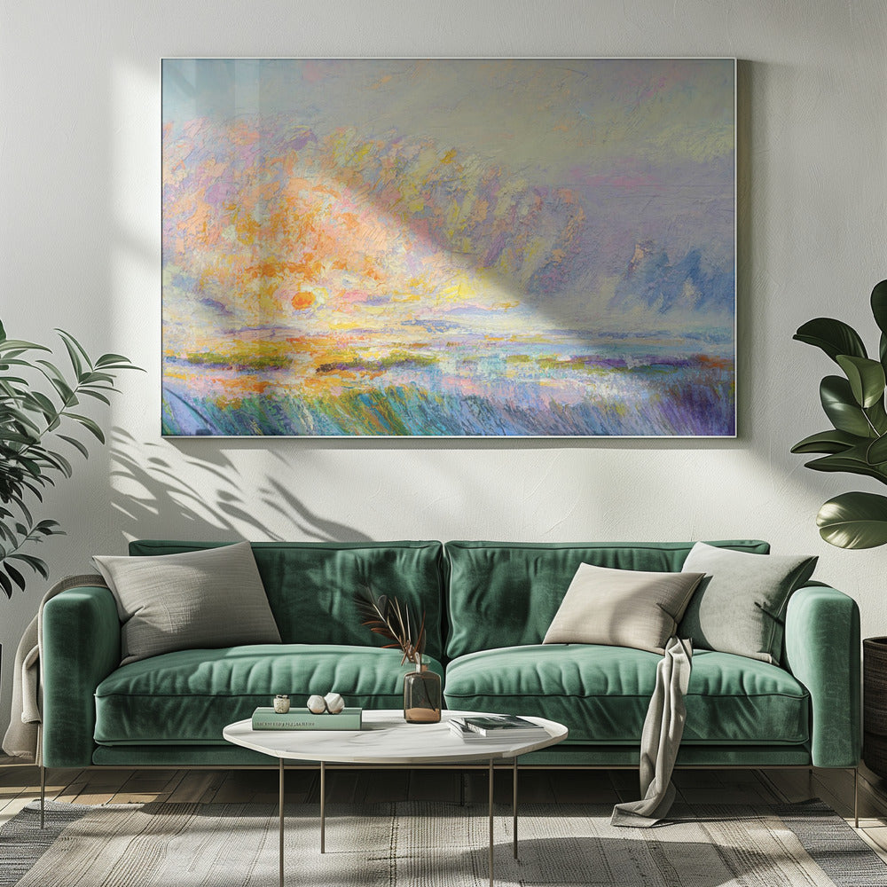 Linten in de lucht | Canvas