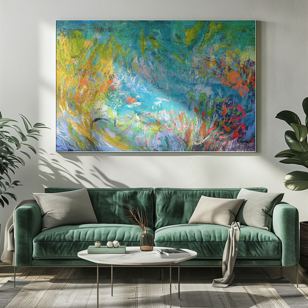 Vlindertuin | Canvas
