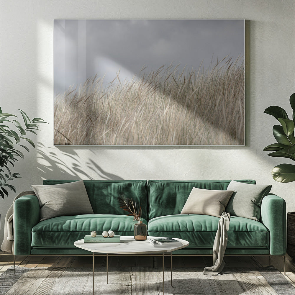 Duinen en wolken | Canvas