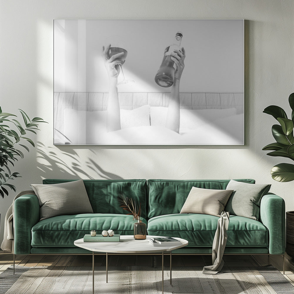 Aperol In Bed Horizontaal | Canvas