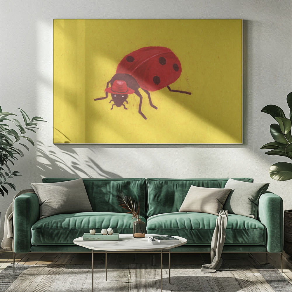 Lieveheersbeestje | Canvas
