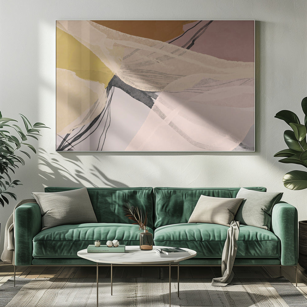 Bloemenlagen | Canvas