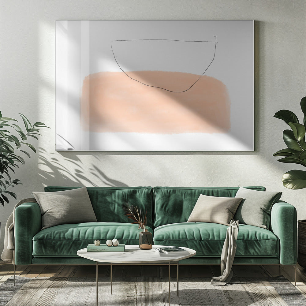 Kom op Perzik Canvas | Canvas
