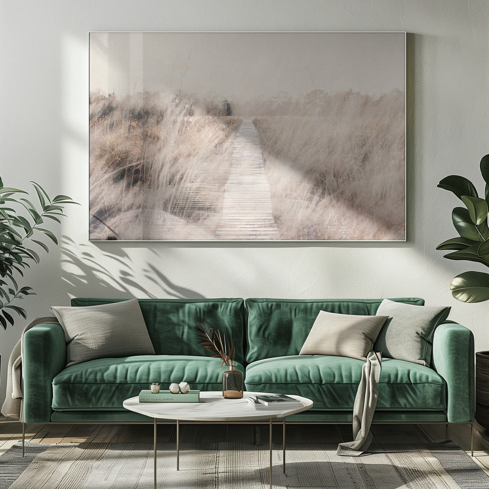 Dromerig landschap | Canvas