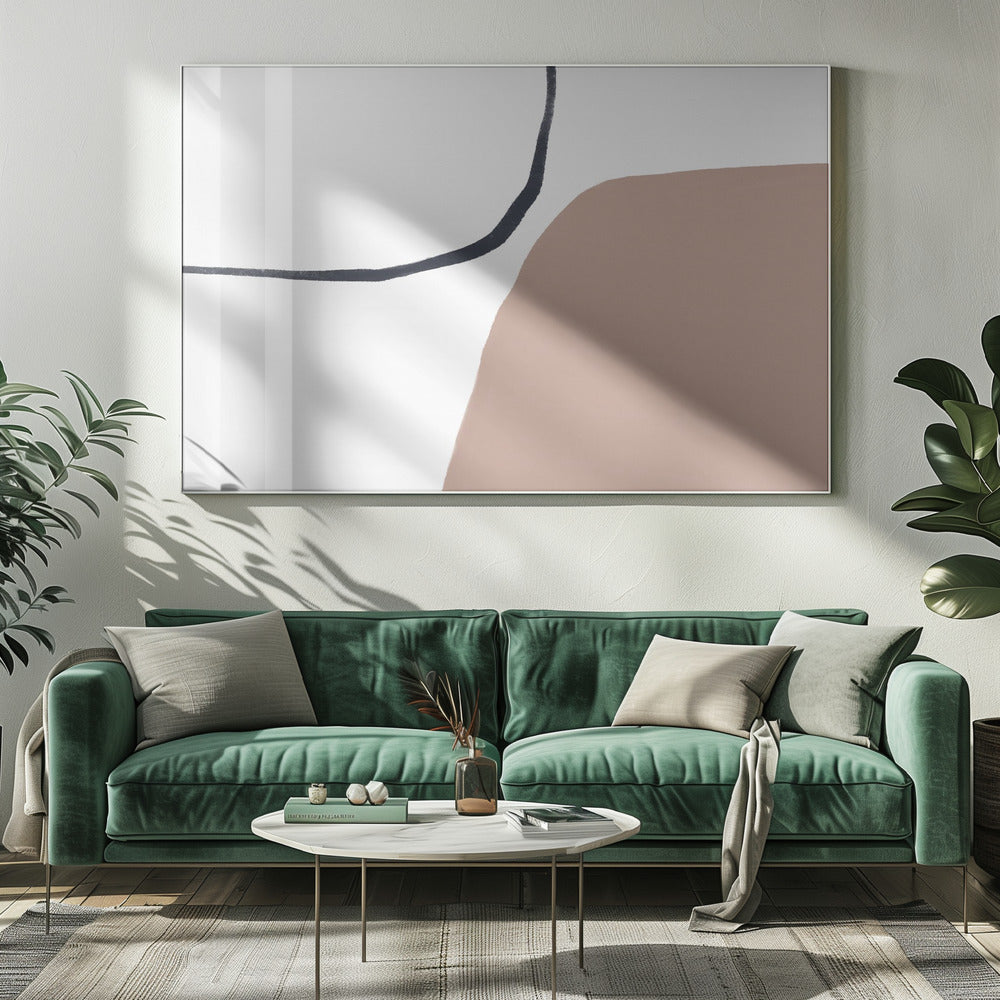 Abstract Horizontaal | Canvas