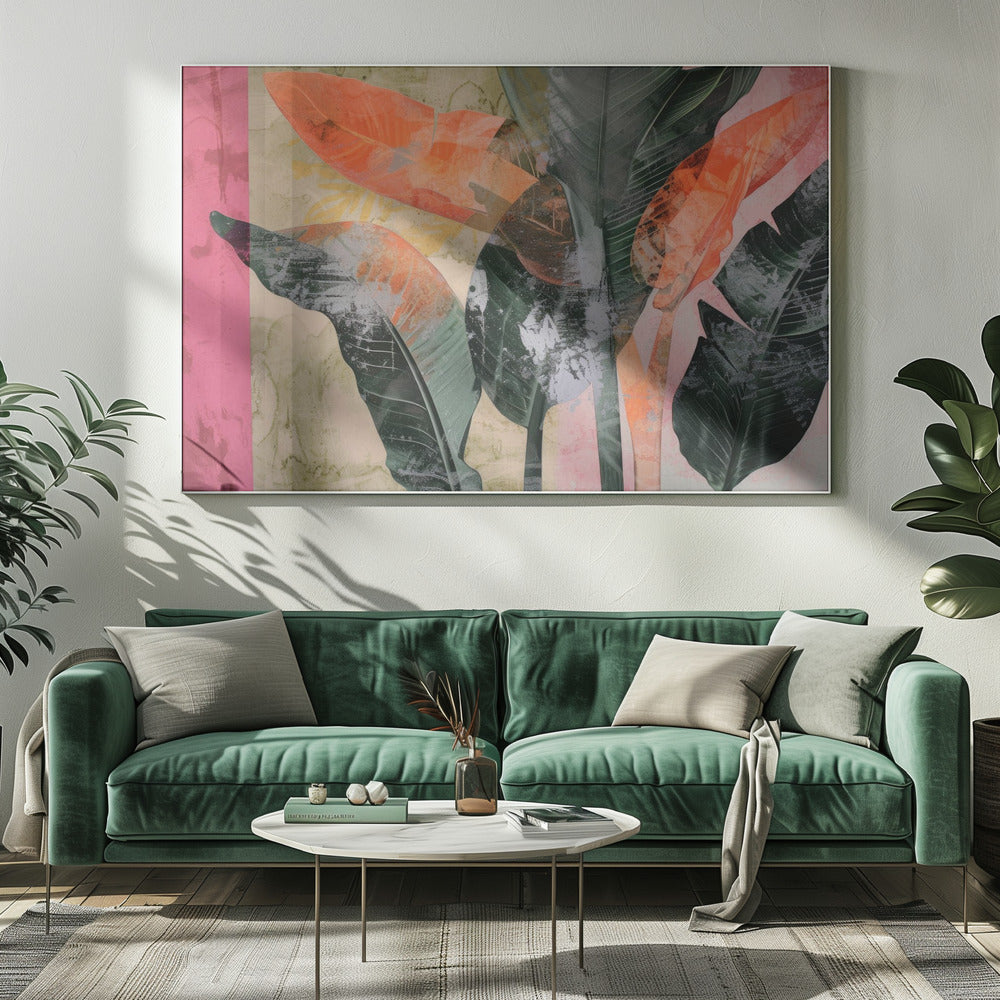 Tropische lagen | Canvas
