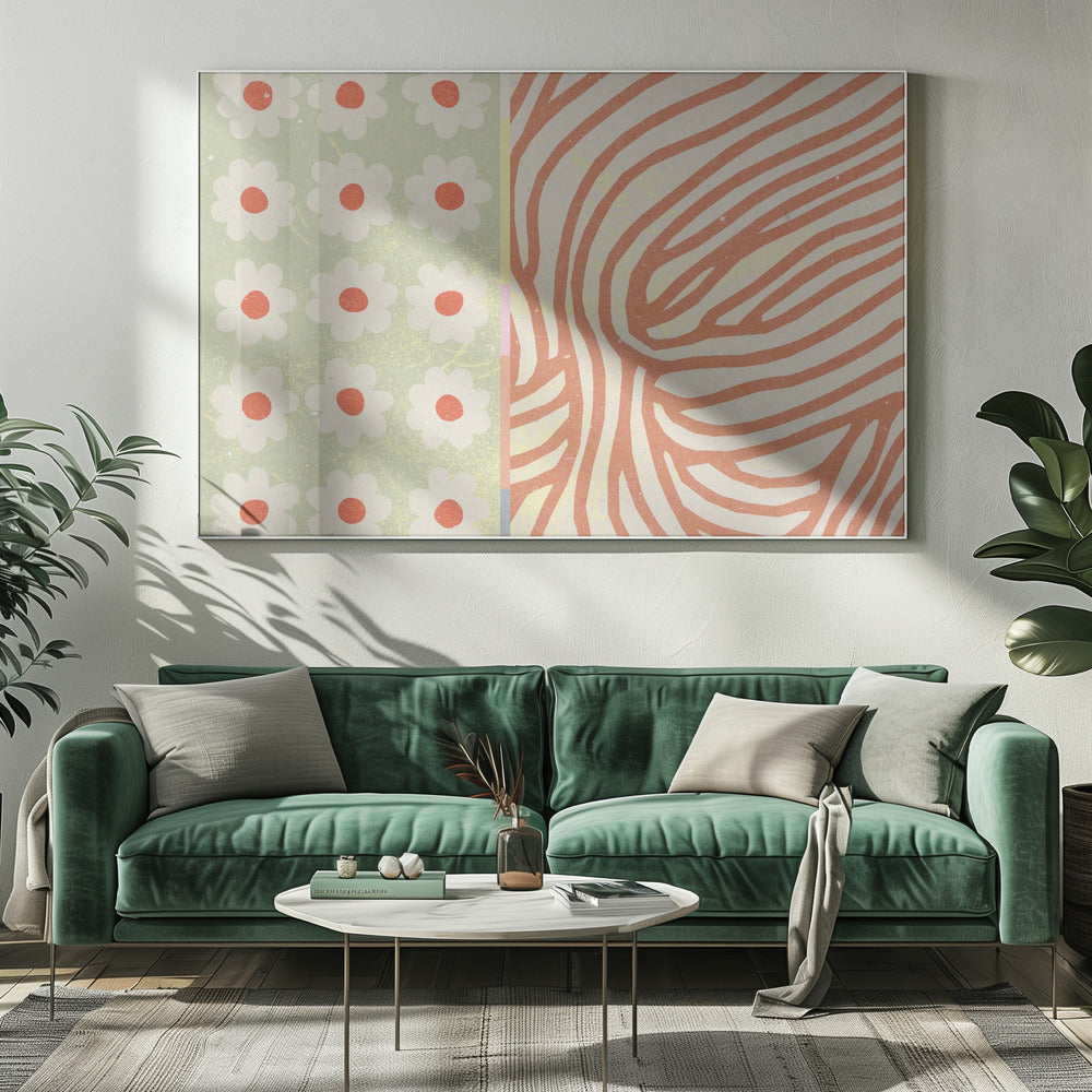 Bloemencompositie 2 | Canvas