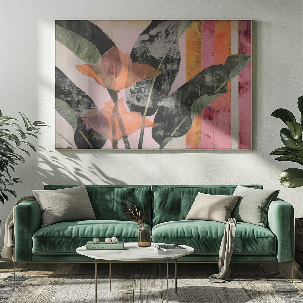 Tropische elegantie | Canvas