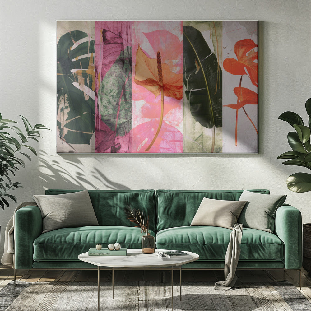 Tropische elegantie | Canvas