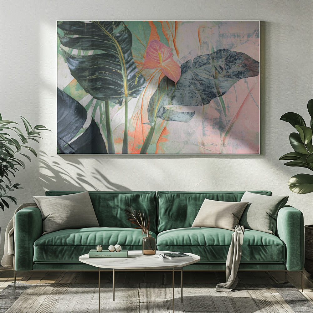 Groene Fluisteringen | Canvas