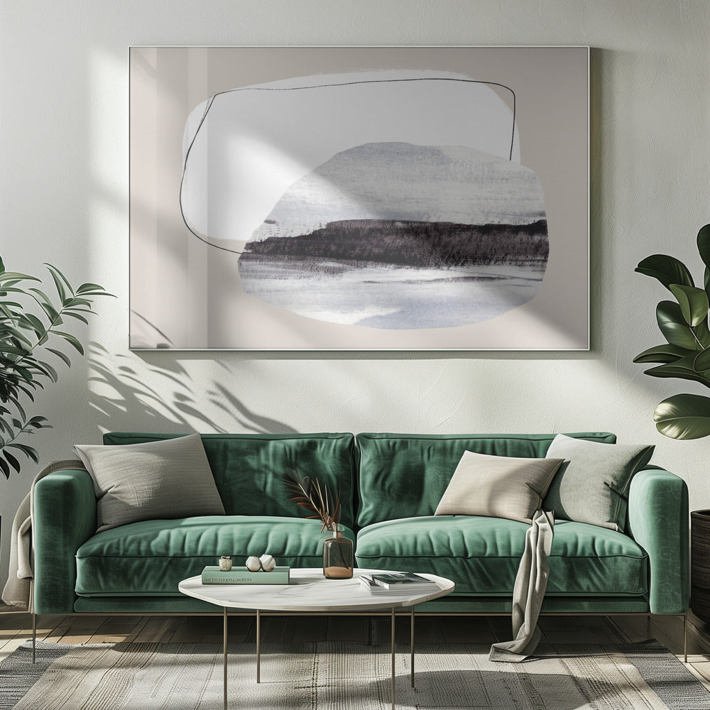 Serene reflecties | Canvas