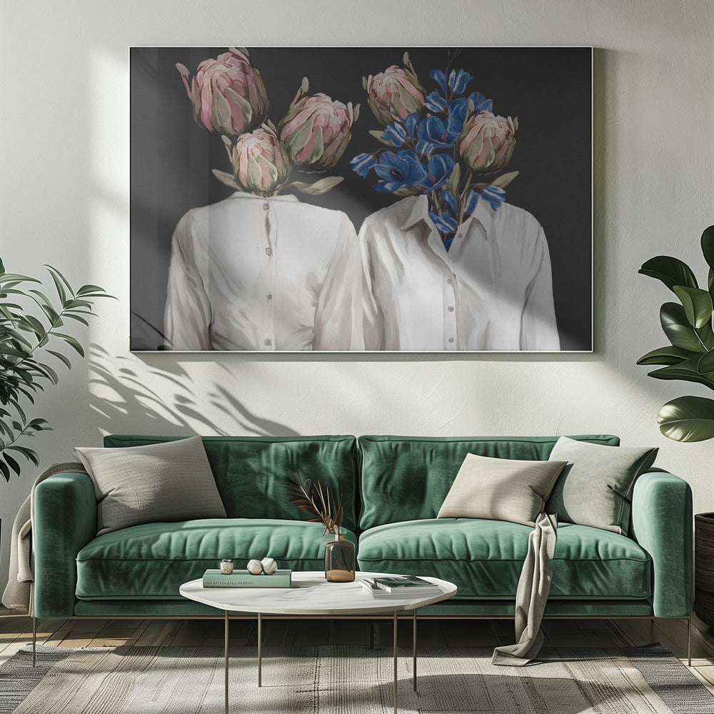 Onbekend Verlangen Nr. III (donkere versie) | Canvas