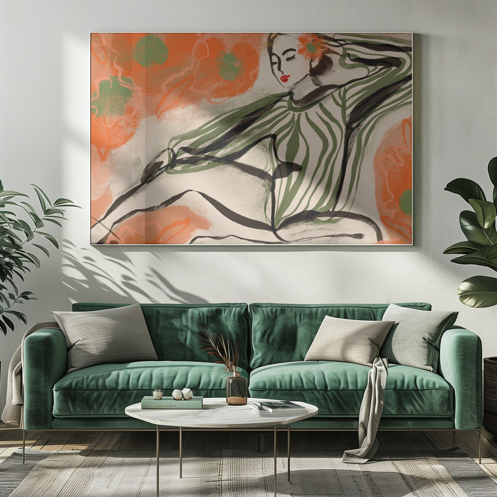Bloemensereniteit | Canvas