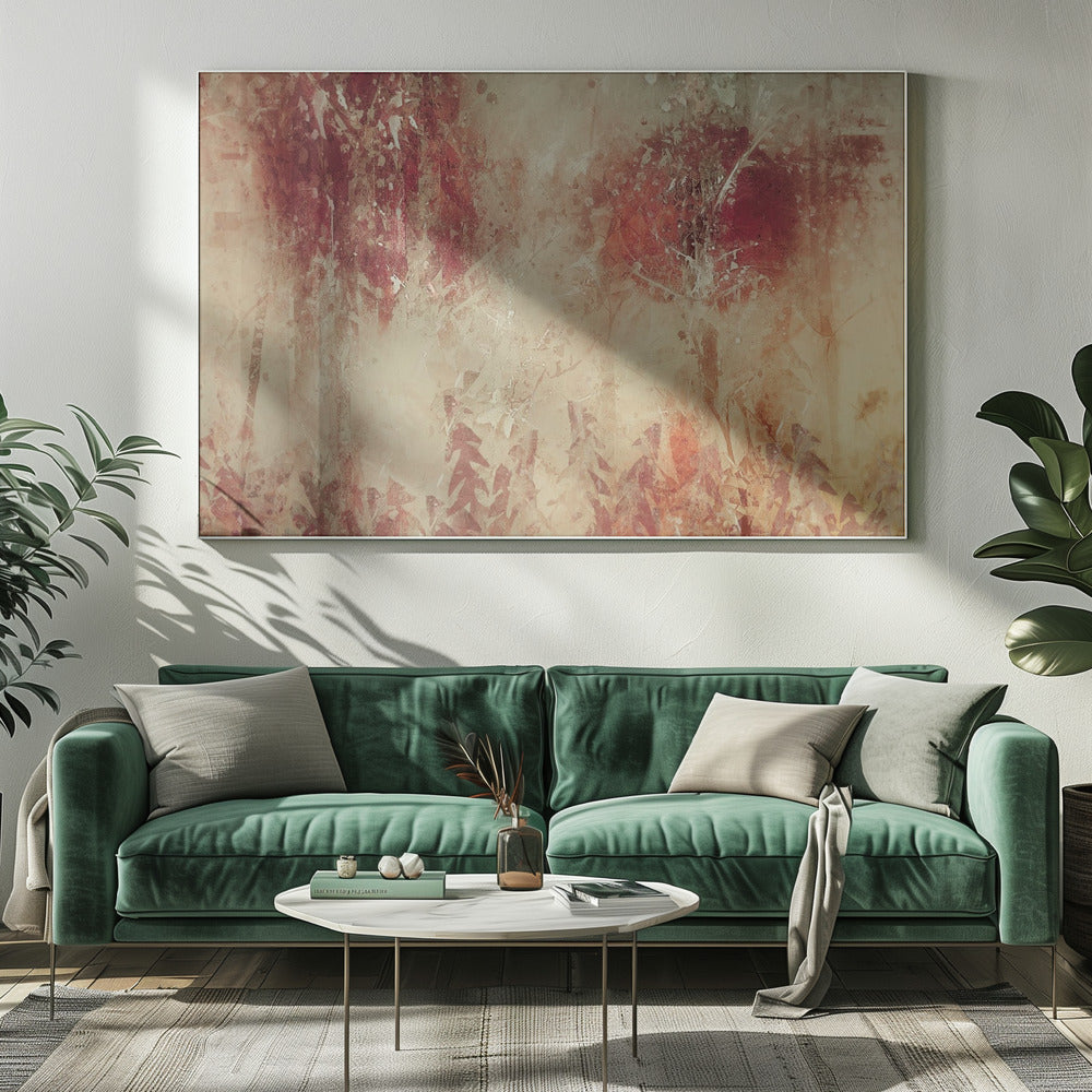 In de tuin | Canvas