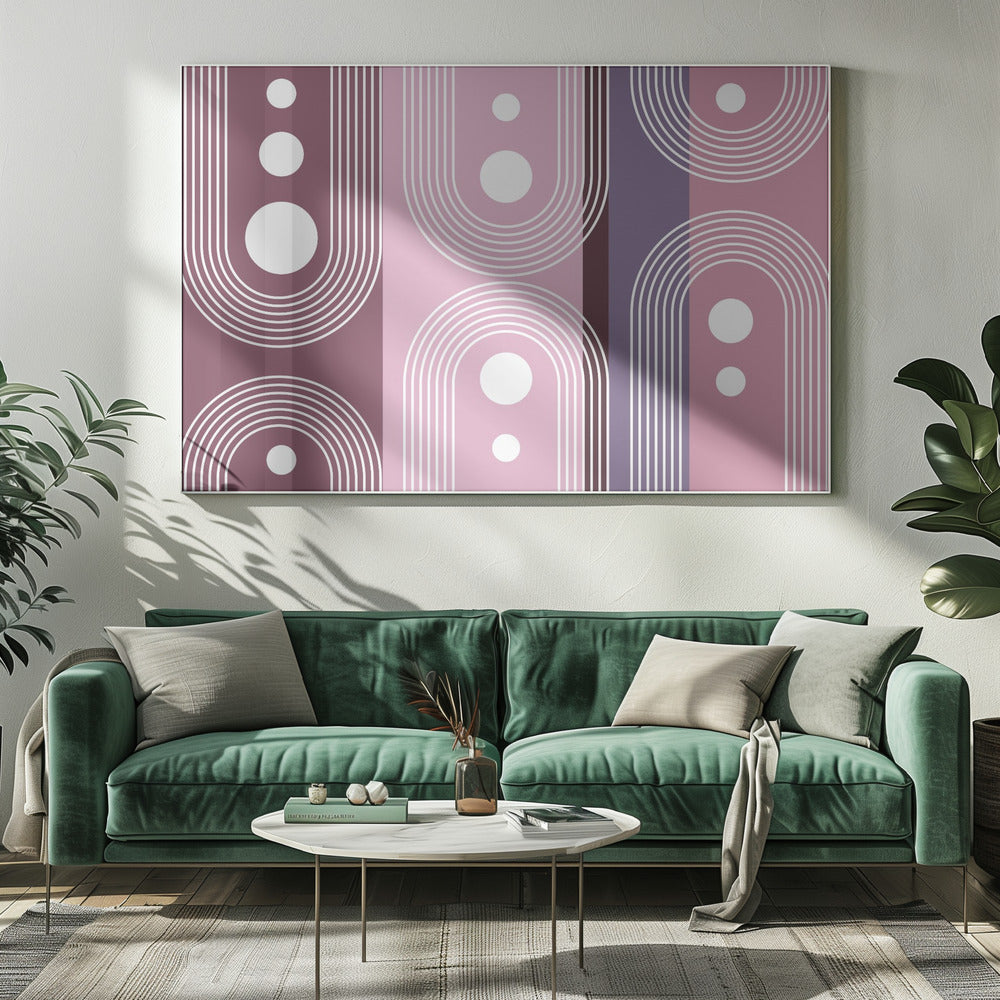 Geometrisch Abstract nr. 17 | Canvas