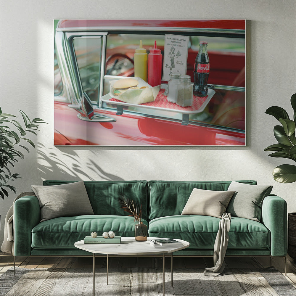 Klassieke auto V | Canvas