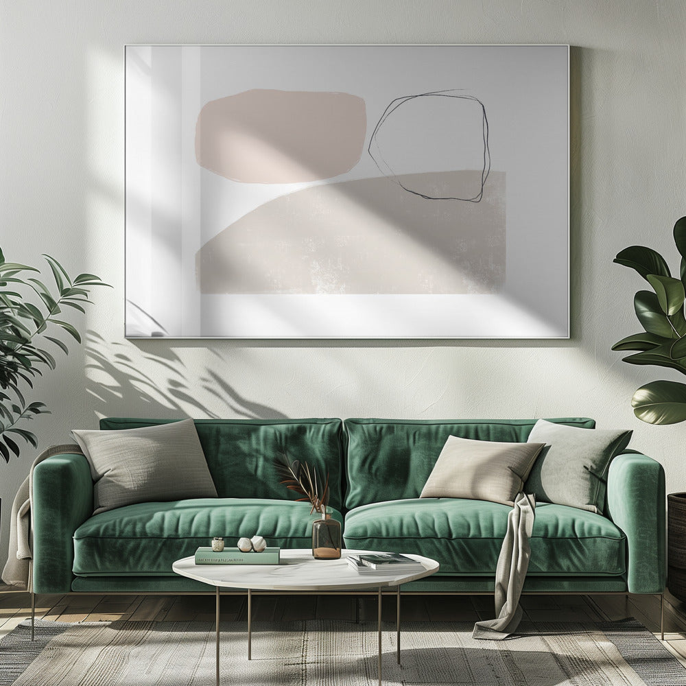 Abstract Geometric Shapes | Canvas