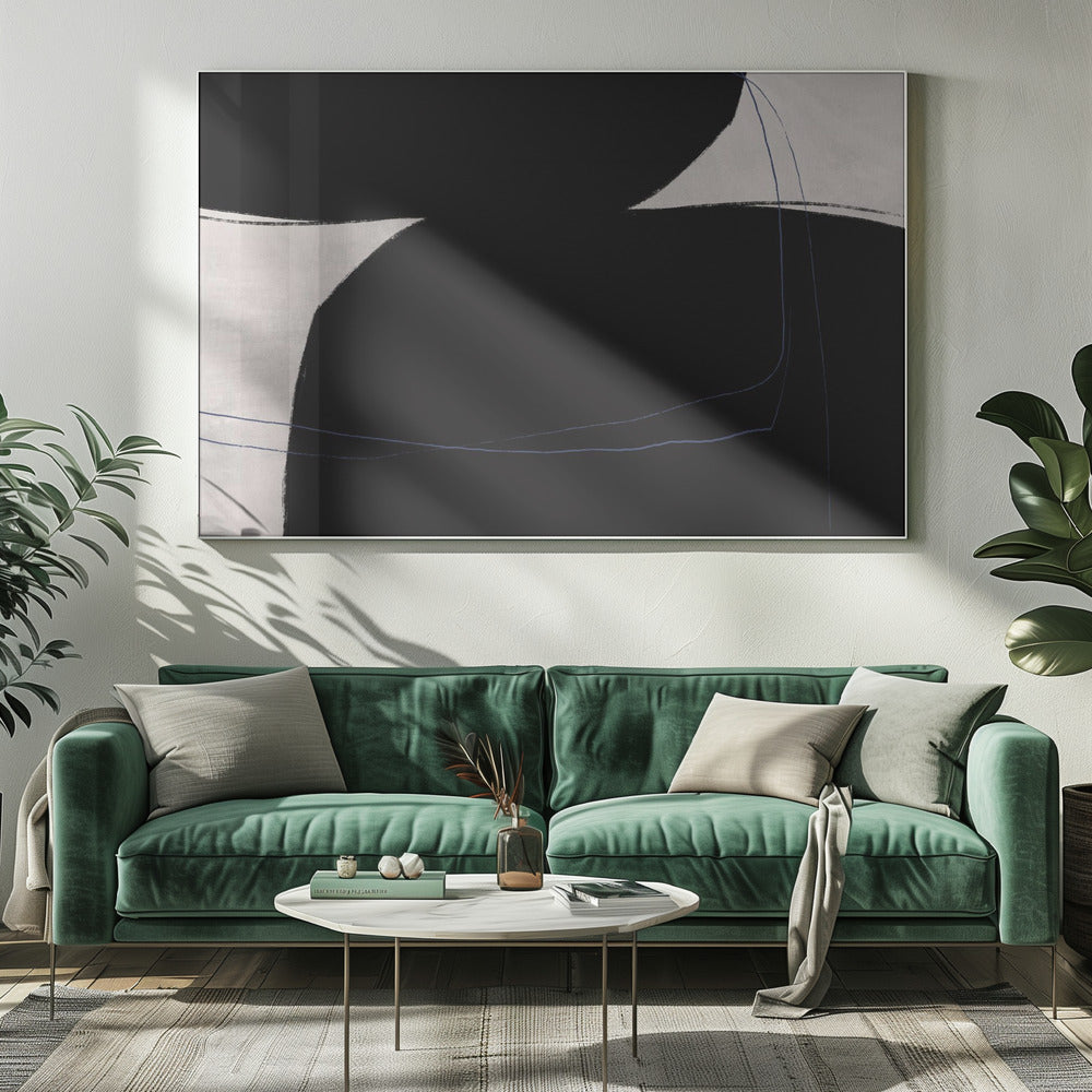 Curved Shadows | Canvas