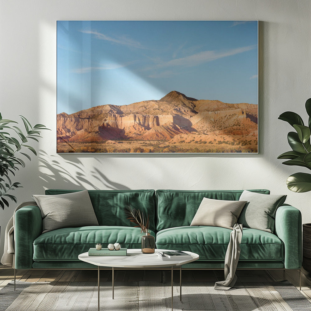 Zonsondergang bij Ghost Ranch | Canvas