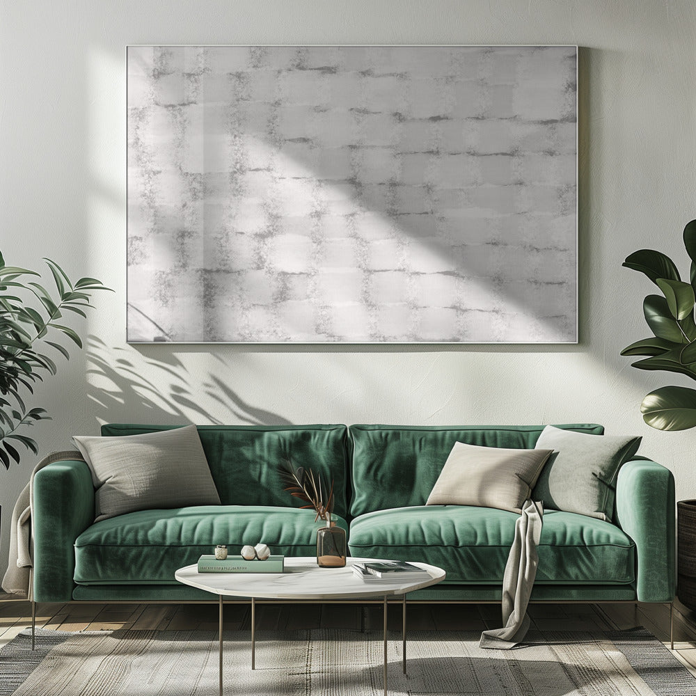 Black and White Bricks | Canvas