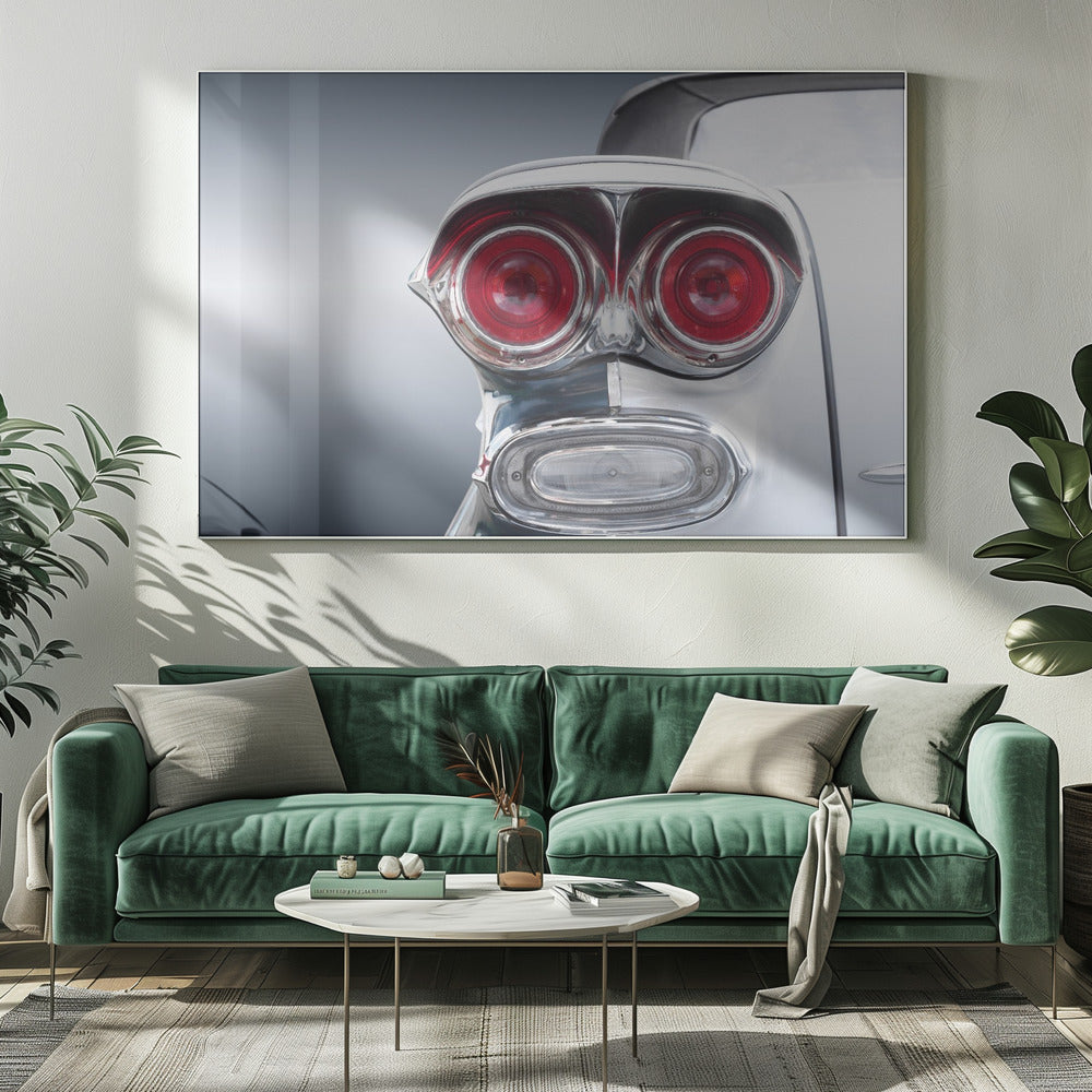 Amerikaanse klassieke auto Bonneville 1958 Cabriolet | Canvas