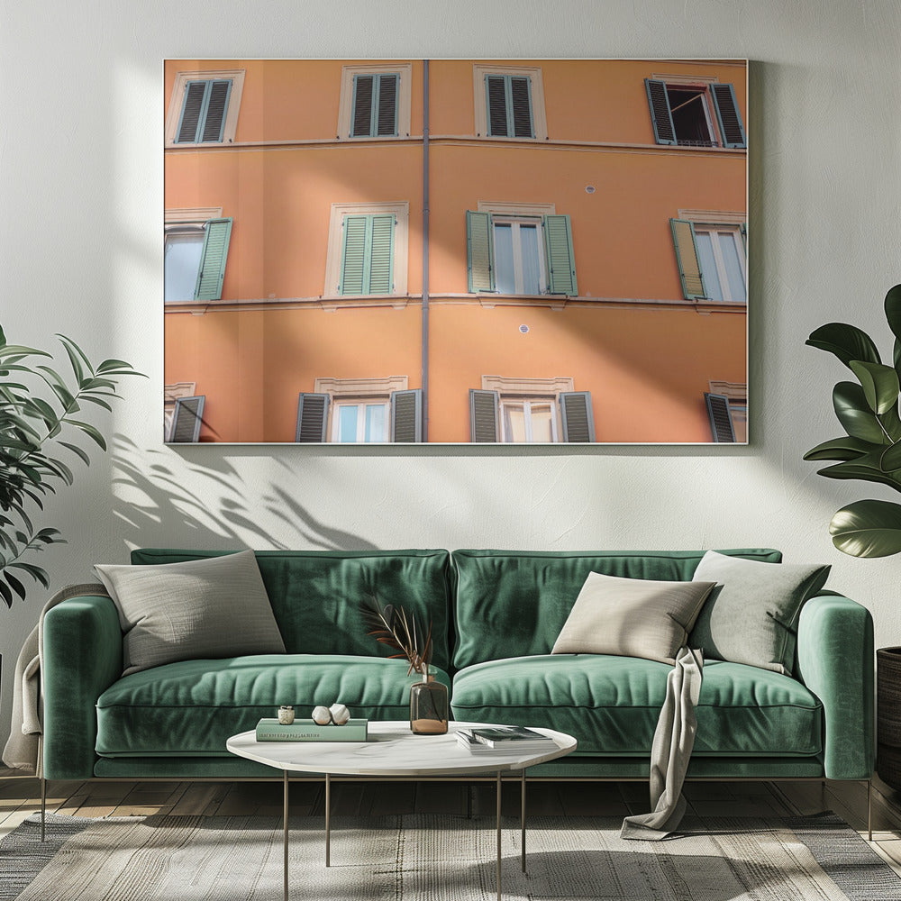 Oranje | Bologna Italië | Canvas