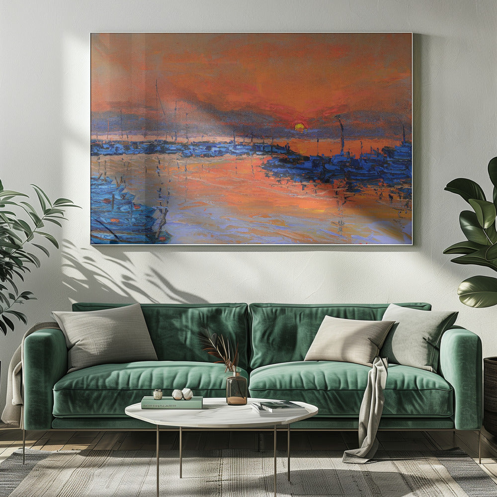 Zonsondergang | Canvas
