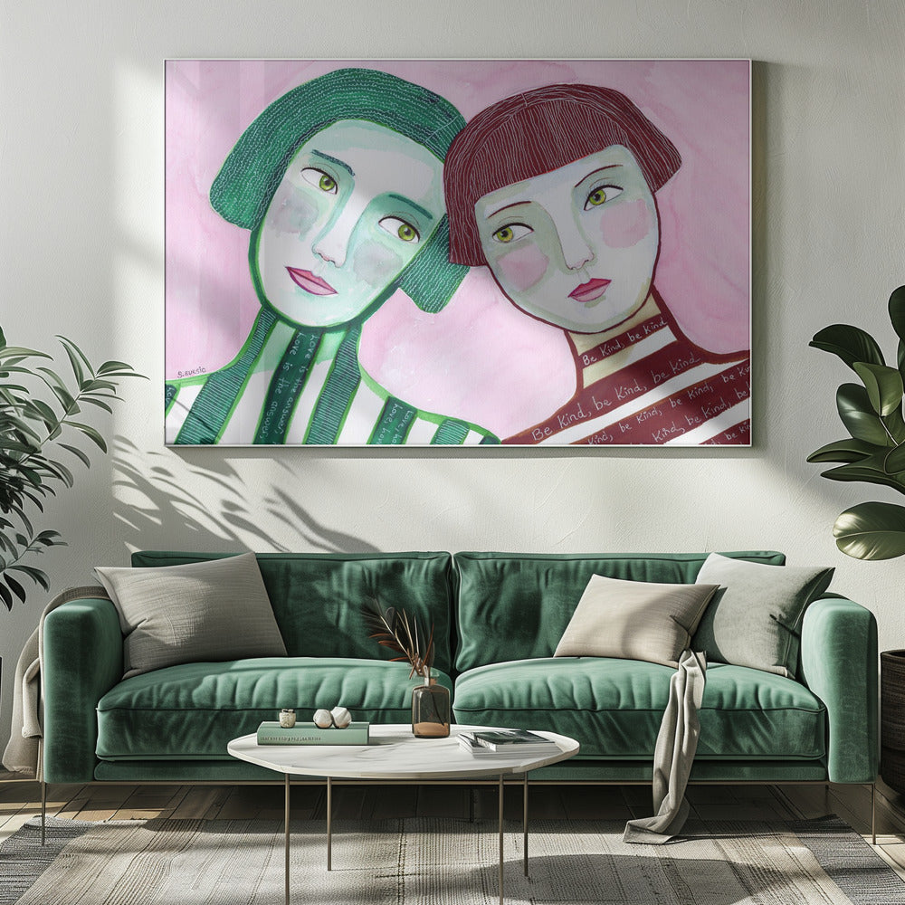 Beste vrienden | Canvas