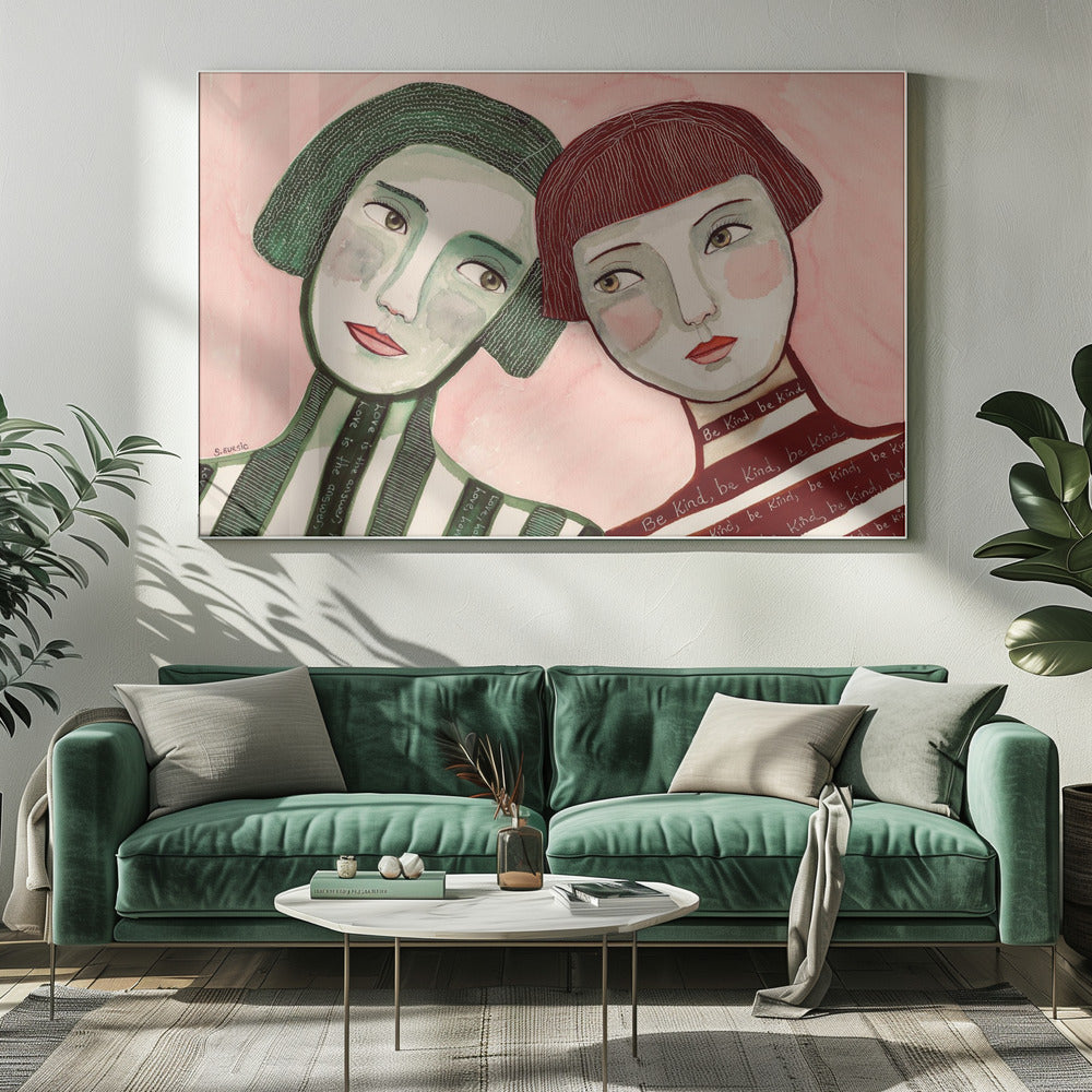 Beste vrienden | Canvas